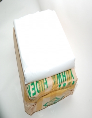 두꺼운 쓰레기(다용도) 봉투 유백색85cm*110cm (100매)